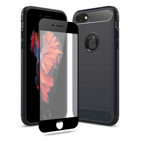 iphone 6s / 6 olixar sentinel case and glass screen protector