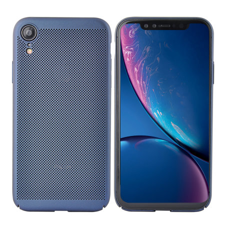 Olixar MeshTex iPhone  XR Case - Blue