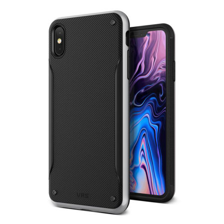 VRS Design High Pro Shield iPhone XS Max Case - Steel Silver