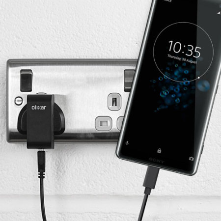 Olixar High Power Sony Xperia XZ3 Wall Charger & 1m USB-C Cable