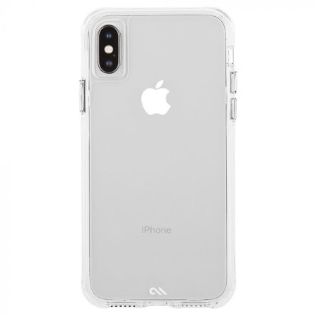 case-mate iphone xs / x tough case - clear