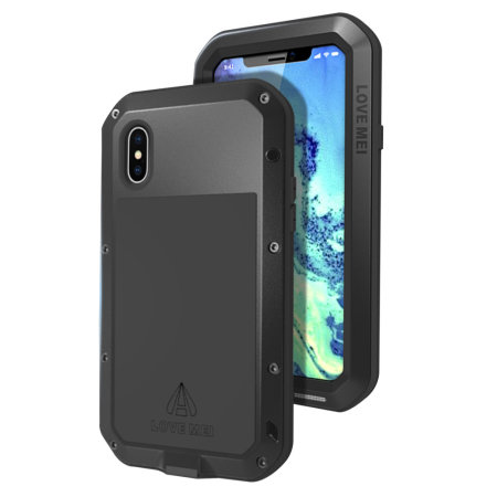 Love Mei Powerful iPhone XS Max Protective Case - Black
