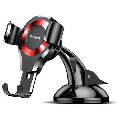 Baseus Osculum Gravity Universal Car Mount - Black / Red