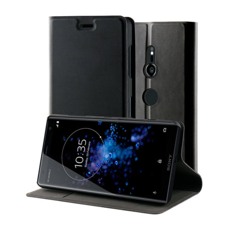 Housse Sony Xperia XZ3 Roxfit Slim Standing Book – Noir