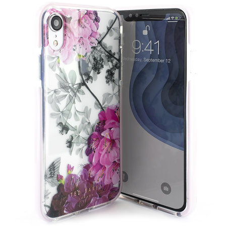 ted baker anti shock iphone xr case - babylon nickel