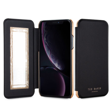 ted baker iphone xr mirror folio case - shannon black reviews