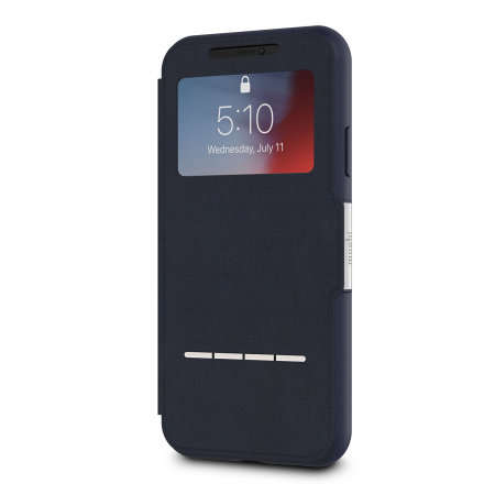 Moshi SenseCover iPhone XR Smart Case - Midnight Blue