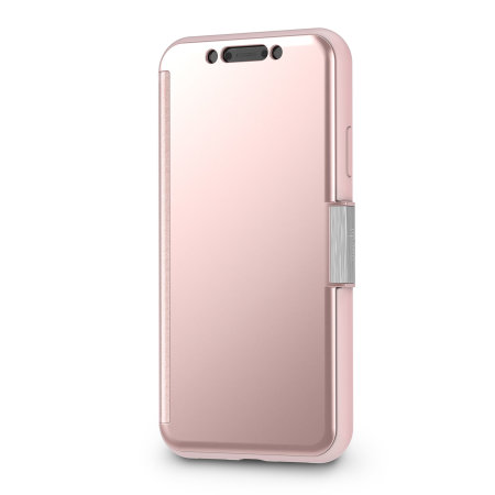 Moshi StealthCover iPhone XR Klarsichthülle - Champagner Pink