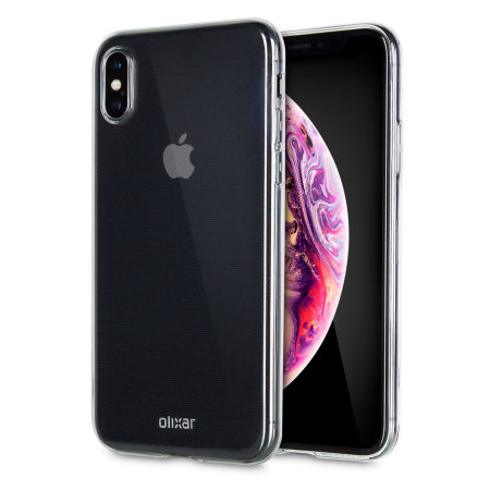 Olixar Ultra-Thin iPhone XS Gelskal - 100% Klar