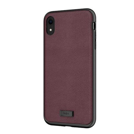 kajsa luxe collection iphone xr leather case - burgundy reviews