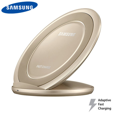 Official Samsung Wireless Adaptive Fast Charging Stand - Gold