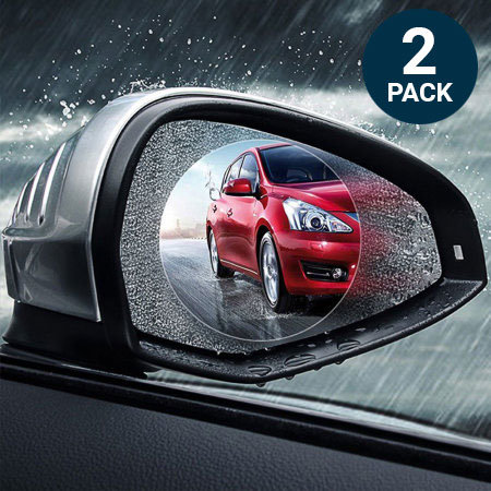 Olixar Rainproof Nano Protection Film For Car Wing Mirrors – 2 Pack