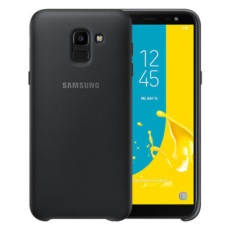 Catástrofe Haz todo con mi poder piloto Funda Samsung Galaxy J6 2018 Oficial Dual Layer Cover - Negra