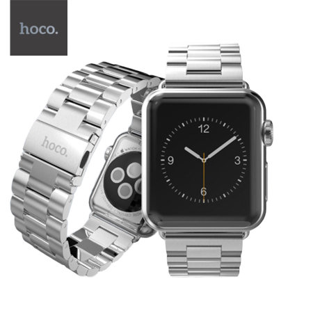 Hoco Apple Watch 4 Stainless Steel Strap - 44mm - Silver