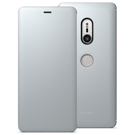 Housse officielle Sony Xperia XZ3 Style Cover Stand SCSH70 – Gris