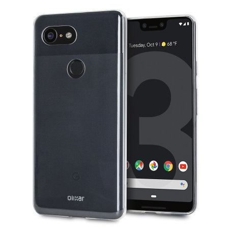 Olixar FlexiShield Google Pixel 3 XL Gel Case - 100% Clear