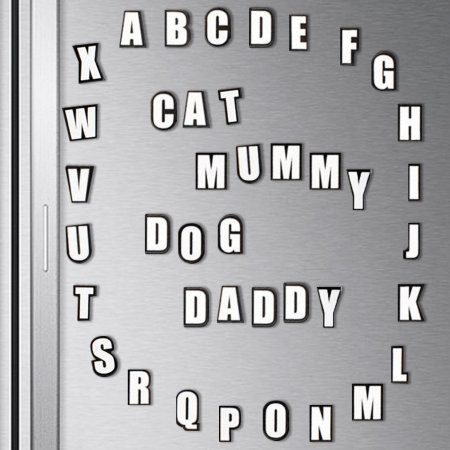 Cool Meme Fun Magnets - 165 Letters Included