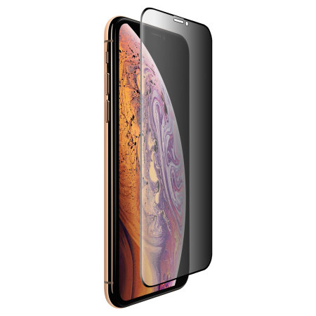 Olixar iPhone XS Max Privacy Tempered Glass Screen Protector