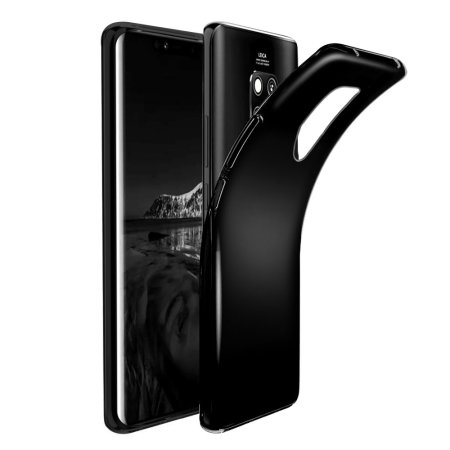 Coque Huawei Mate 20 Olixar FlexiShield – Coque en gel – Noir