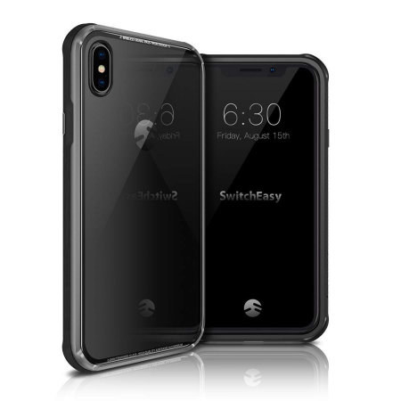 SwitchEasy iGlass iPhone XS Max Bumper Case - Black