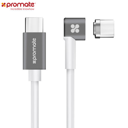 Promate MagLink-C Magnetic USB-C to USB-C Fast Charging Cable - 2M