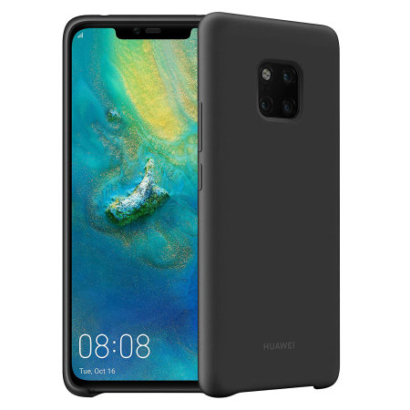 Officiële Huawei Mate 20 Pro Silicone Case - Zwart