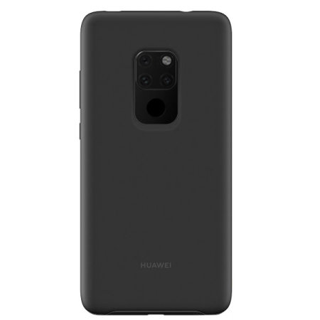Coque officielle Huawei Mate 20 en silicone – Noir