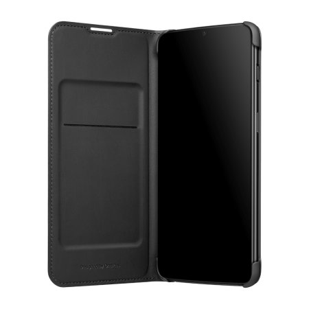 Housse officielle OnePlus 6T Flip Wallet Cover – Portefeuille – Noir