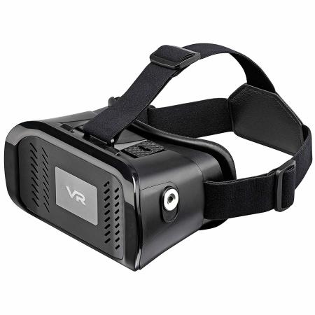 3D Virtual Reality Headset Universal Black