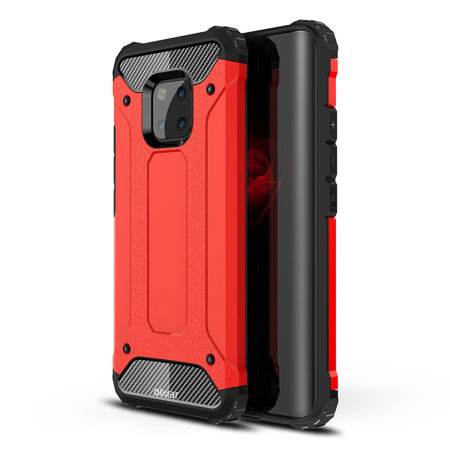Olixar Huawei Mate 20 Pro Dual Layer Armour Case - Rood