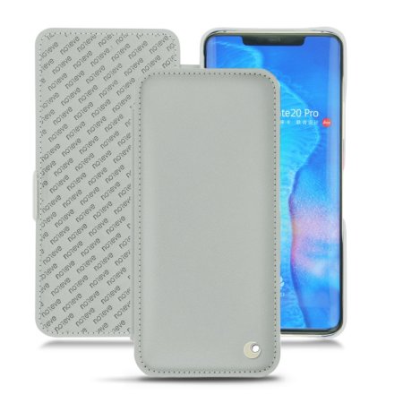 Noreve Tradition D Huawei Mate 20 Pro Leather Flip Case - Grey
