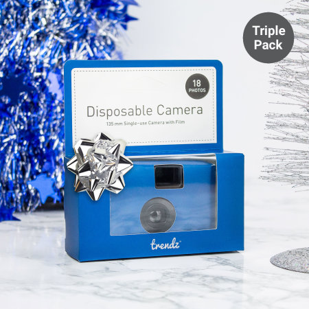 Cámara de Fotos Desechable Trendz 18 usos 3 unidades