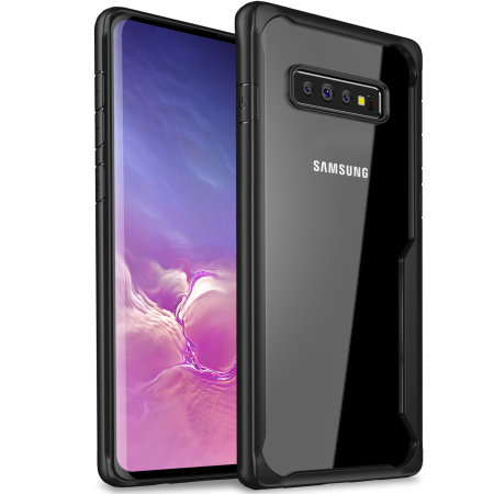 Olixar NovaShield Samsung Galaxy S10 puskurikotelo - Musta