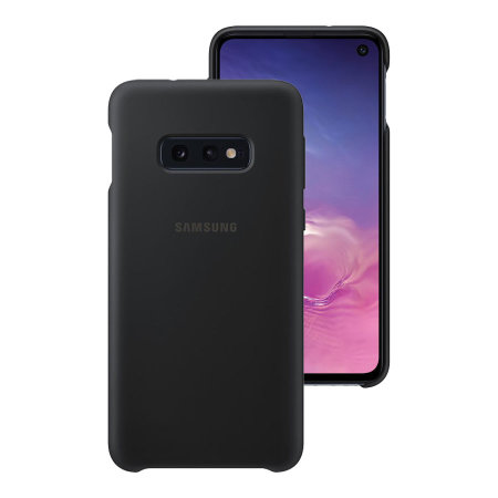 Official Samsung Galaxy S10e Silicone Cover Case - Black