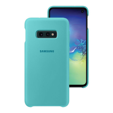 Funda de silicona Samsung Galaxy S10e (verde) 