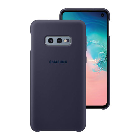 Offizielle Samsung Galaxy S10e Silikonhülle Tasche - Navy