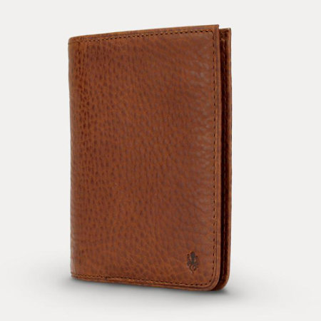 Nodus Card Wallet Hifold Coin - Chestnut Brown