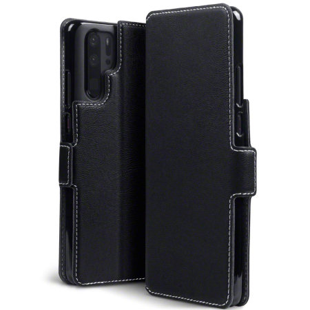 Olixar Low Profile Huawei P30 Pro Wallet Case - Black