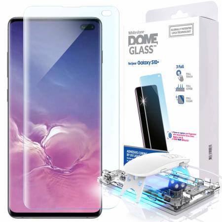 Verrast vasthoudend eenzaam Whitestone Dome Glass Samsung S10 Plus Full Cover Screen Protector Reviews