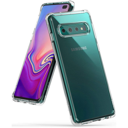 Rearth Ringke Fusion Samsung Galaxy S10 Plus Hülle - Klar