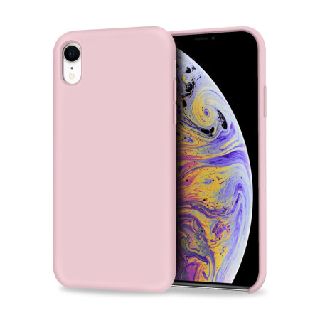 coque iphone xr silicone rose
