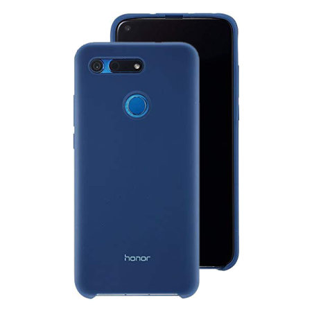Funda de silicona para Huawei Honor View 20 azul Matt cover