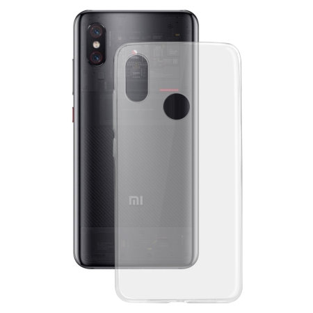 Caseroxx Borsa Porta Cellulare Per Xiaomi Mi 8 Pro, In Vera Pelle Blu Con Clip Girevole E Slot Per Carte