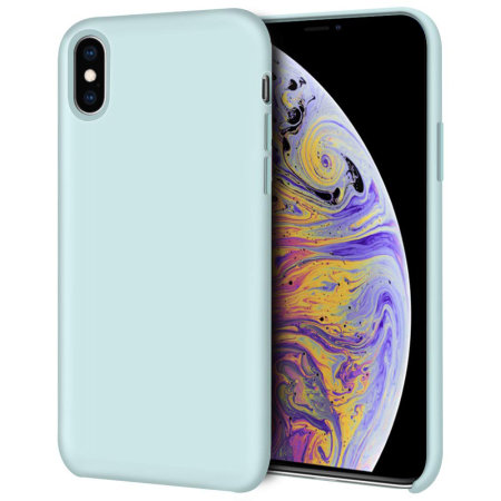 Olixar iPhone XS Soft Silicone Case - Groen