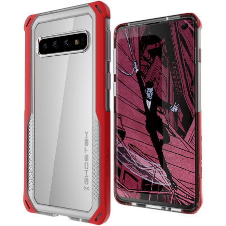 Ghostek Cloak 4 Samsung Galaxy S10 Case- Red