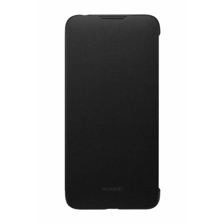 Official Huawei Y7 2019 Flip Cover Case - Black