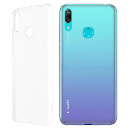 Coque officielle Huawei Y6 2019 Back Cover – Transparent