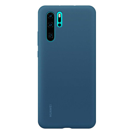 Offizielle Huawei P30 Pro Silikonhülle - Blau
