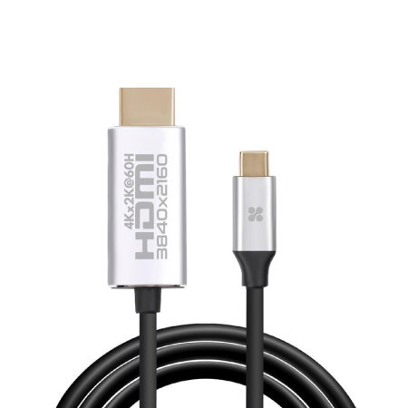 Promate USB-C to HDMI Audio Video Cable with UltraHD Support