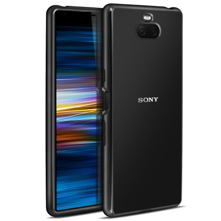 Official Sony Xperia 10 Style Cover Solid Case SCBI10 - Black